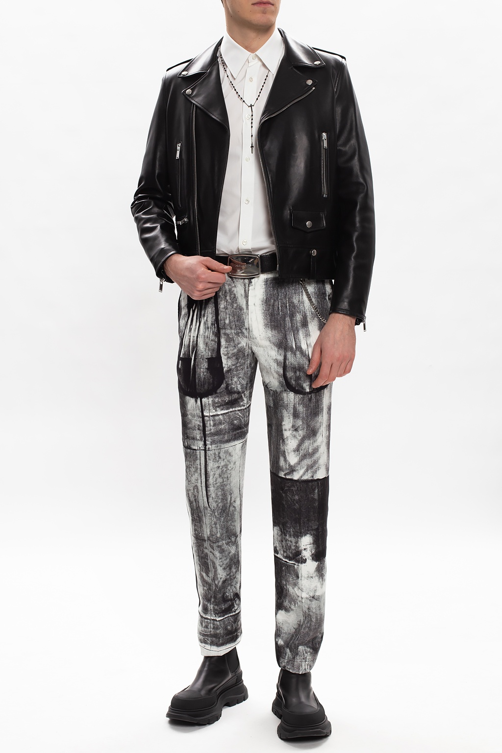 Alexander McQueen Printed Paul trousers